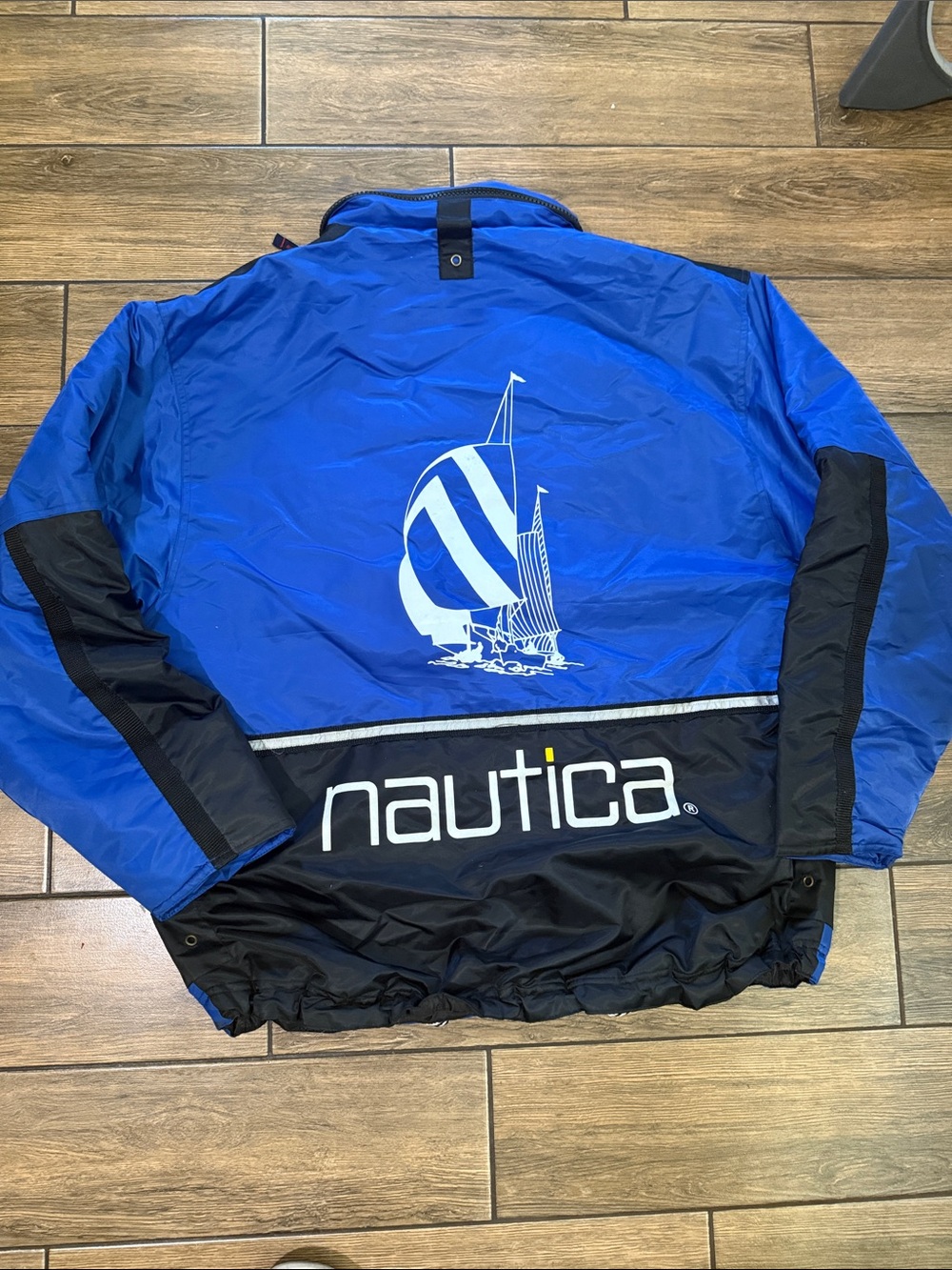 Vintage Nautica Competition big logo jacket 90s